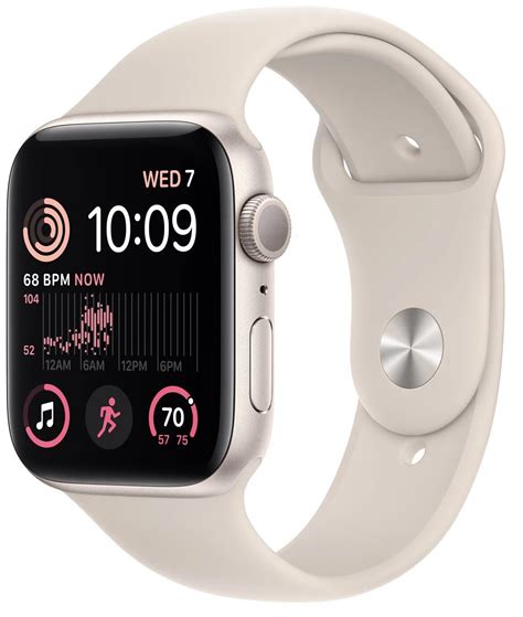 Умные часы Apple Watch Series SE Gen 2 44 мм Aluminium Case, starlight ...