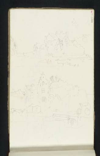 Joseph Mallord William Turner, 'Sketches of Bruges or Ghent' 1833 (J.M ...