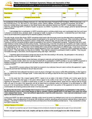 2021 Sky Zone Waiver Form Fillable Printable Pdf Forms Handypdf Images