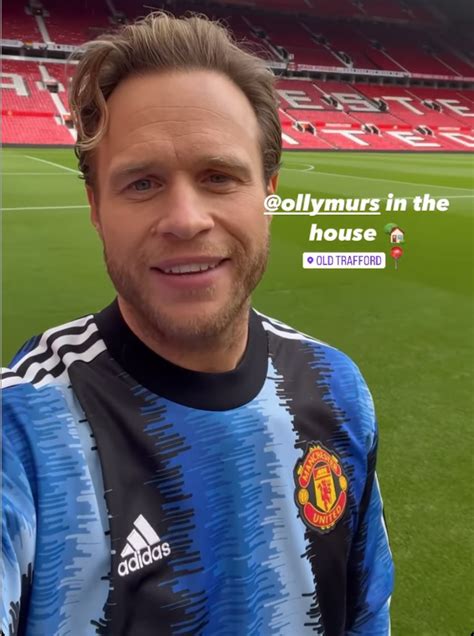 Celeb Lover On Twitter Olly Murs In Man Utd Kit Is A Seriously Horny