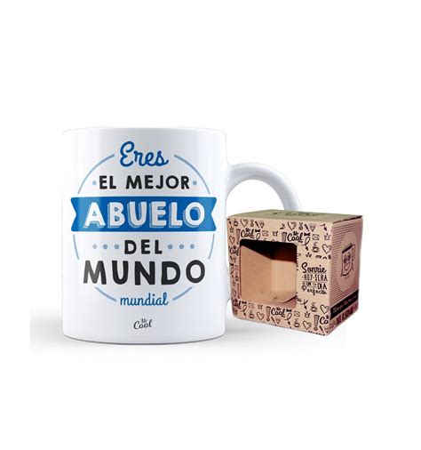 Taza Eres El Mejor Abuelo Del Mundo Mundial Mr Cool Shop