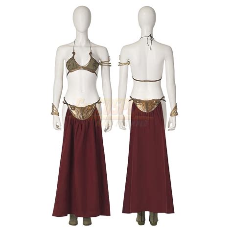 Princess Leia Slave Cosplay Costume Bikini Suit