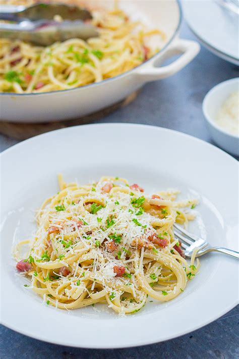 Tutustu Imagen Quick And Easy Pasta Carbonara Abzlocal Fi