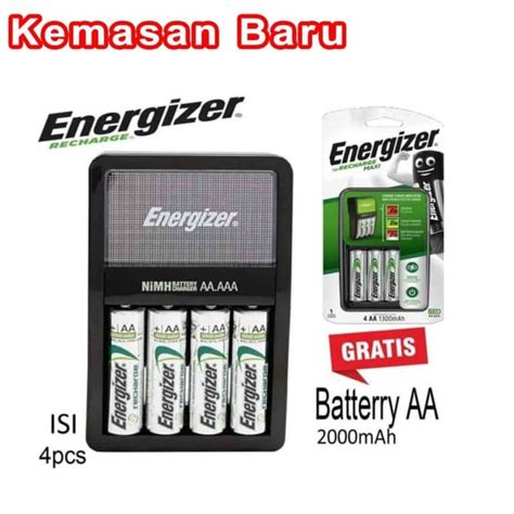 Jual Charger Energizer Maxi Aa Aaa Cas Baterai Pcs Aa Mah