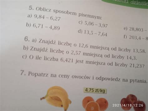 Prosz O Wykonanie Zadania Brainly Pl