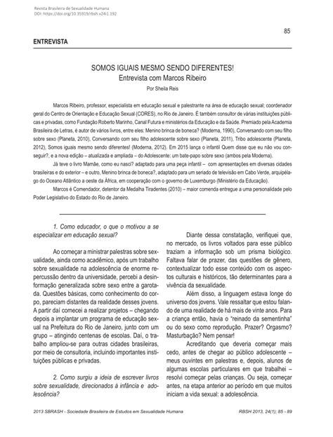 Pdf Somos Iguais Mesmo Sendo Diferentes