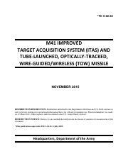 Understanding M Itas And Tow Missile Systems A Guide Course Hero