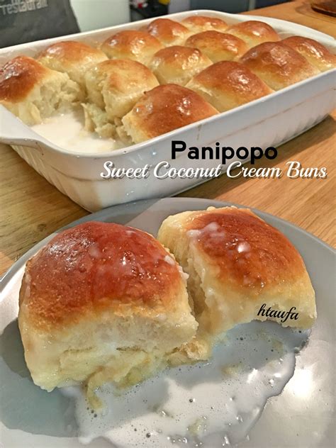 Panipopo Sweet Coconut Cream Buns Coconut Roll Recipe Coconut Buns