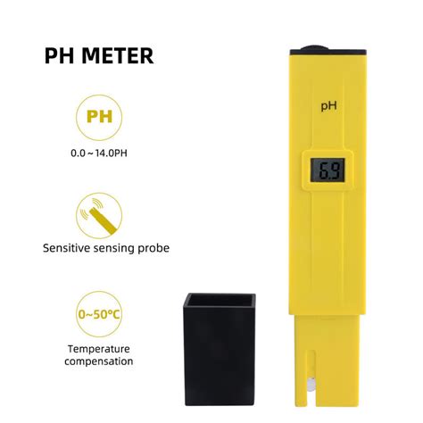 Yieryi Pocket Pen Water Ph Meter Digital Ph Tester Ph 009 Ia 0 0 14 0ph For Aquarium Pool Water