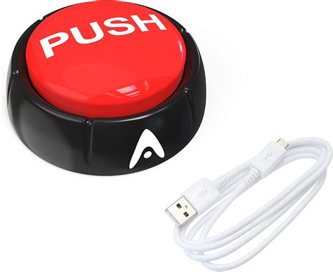 Senfine USB Sound Button – Freely Playable Buzzer for Office Fun – From ...