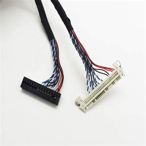 Lvds Cable Round Audio Display Screen Connection Cable China Lcd