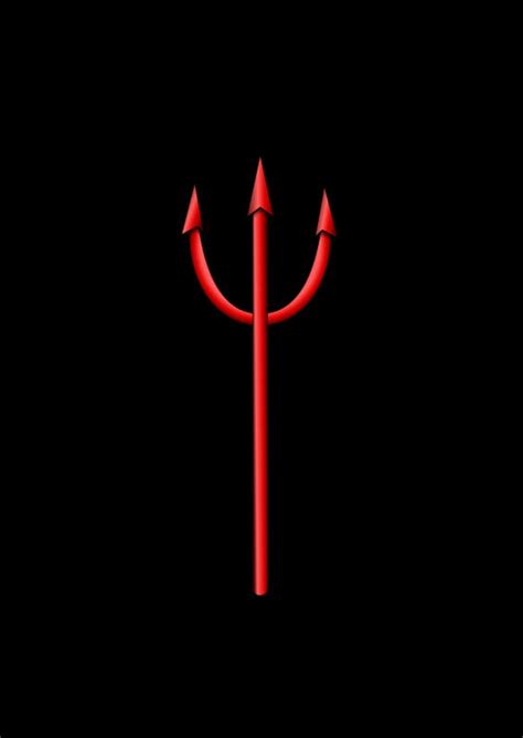 Devil Pitchfork Svg Vector Uidownload