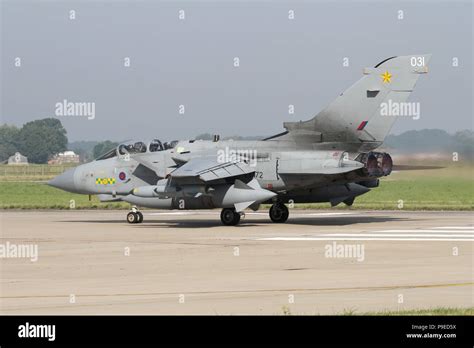 31 Squadron Tornado Gr4 From Raf Marham At Coningsby During The