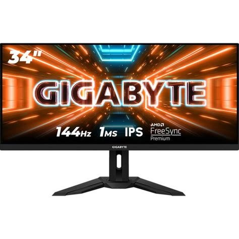 Gigabyte M34WQ 34 144 HZ 1 MS IPS WQHD 2K HDR400 HDMI DP Fiyatı