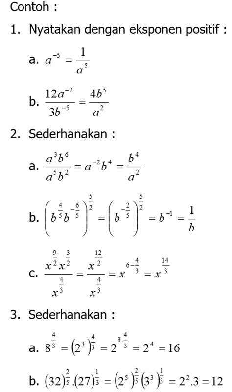 Bilangan Berpangkat Matematika Kelas X Fase E Alphabheta