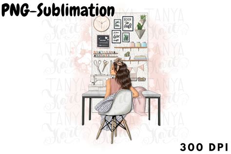 Sublimation Design | Craft Room Graphic by Tanya Kart · Creative Fabrica