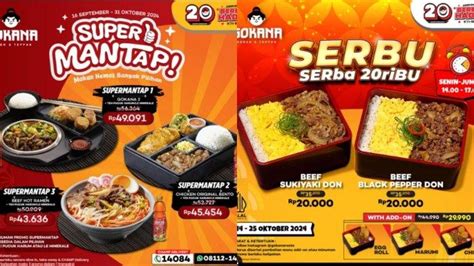 Daftar Promo Makanan Hari Ini Oktober Dapatkan Beef Sukiyaki