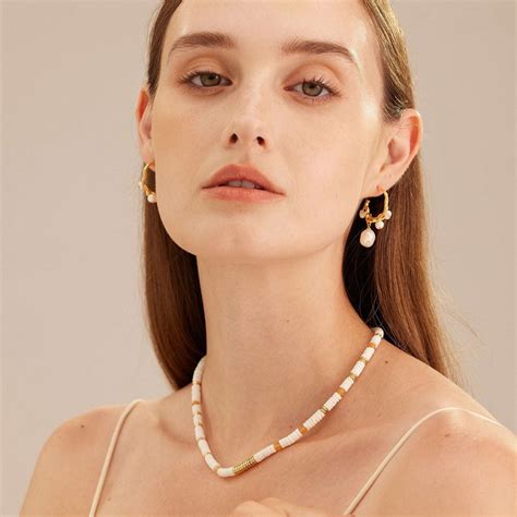 Baroque Pearl Drop Earrings C Paravano