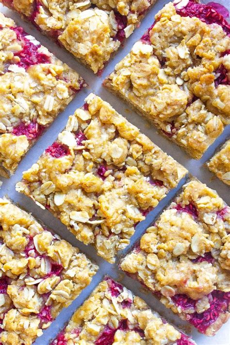 Raspberry Oatmeal Bars Kathryn S Kitchen