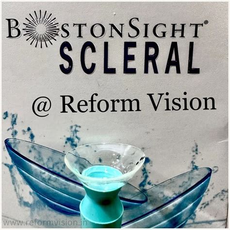 contamac infinite boston sight prose scleral contact lens  rs