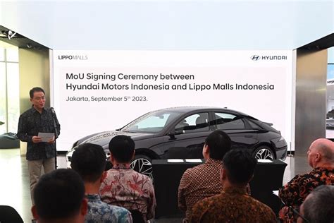 Perkuat Ekosistem EV Hyundai Bangun Charging Station Di Jaringan Lippo