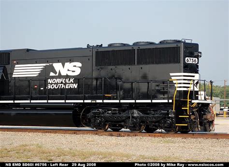 Ns Locomotive Detail Photos Emd Sd60i 6756