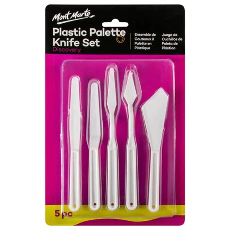 Mont Marte Plastic Palette Knife Set Discovery Pc Artwhale Ph