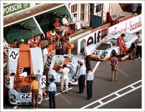 PORSCHE 917s - LE MANS 1970 - Autosports Marketing Associates, Ltd.