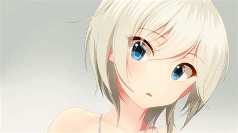 Anime Girl Face Wallpaper Background - 1920x1080 - Download HD ...