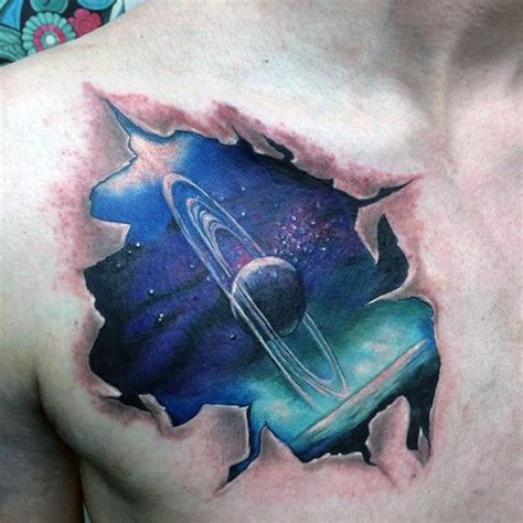 90 Cool Astronomy Tattoos For Men [2023 Inspiration Guide]