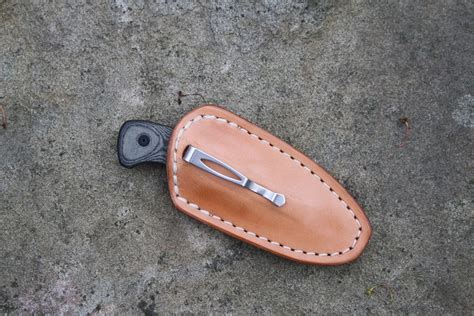 Pancake sheath, pocket knife sheath, belt sheath, pocket knife, leather sheath, pocket knife ...