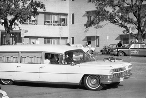 Image of the hearse leaving Parkland Hospital for Love Field – Works ...