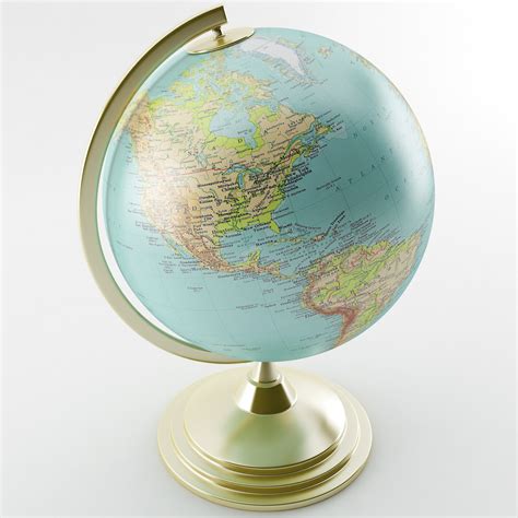 3D модель Стол Глобус - TurboSquid 1298086