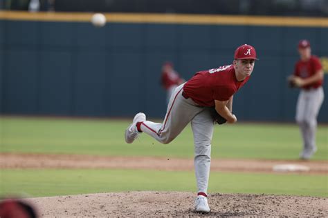 Luke Holman Leads Alabama Baseball In Shutout Win At South Alabama