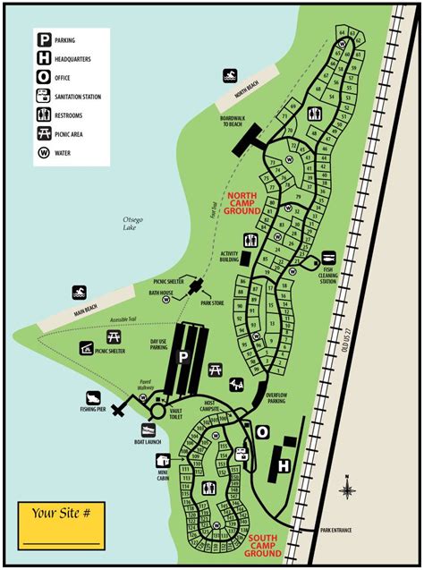 Otsego Lake State Park Map - Aurie Shaylyn