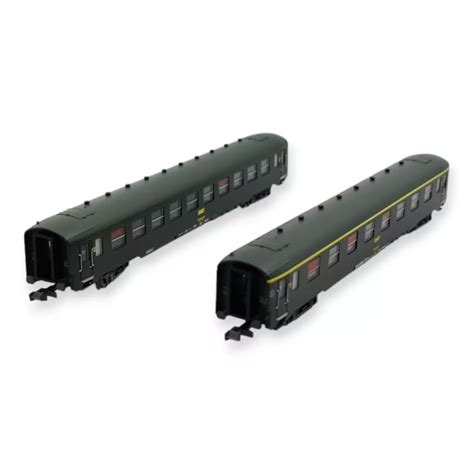 Coffret 2 Voitures DEV AO REE Modèles NW286 N 1 160 SNCF Jura