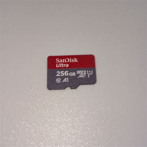 【目立った傷や汚れなし】【1円〜】送料無料 Sandisk 256gb Ultra Microsdxc Uhs I メモリーカード アダプター