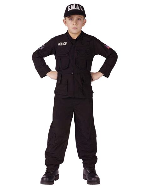 Swat Team Boys Costume Spirit Halloween Kids Costumes Boys