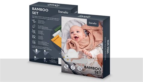 Lionelo Bamboo Set Dino des couches pour le bébé