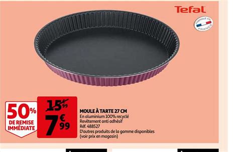 Promo Tefal Moule à Tarte 27 Cm chez Auchan iCatalogue fr