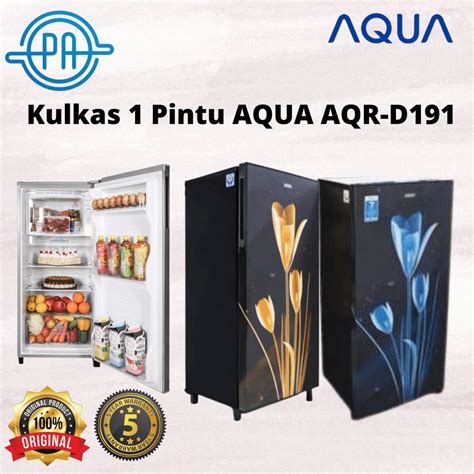 Jual Kulkas Aqua Pintu Aqrd Lb Lk Lemari Es Aqua Garansi Resmi