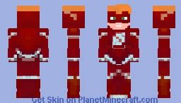 The Flash Rebirth Wally West Minecraft Skin