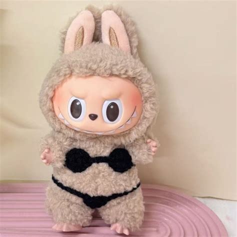 Black Bikini Set For Labubu Labubu Hut