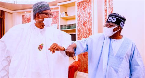 JUST IN: Buhari meets Tinubu in Aso Rock Villa