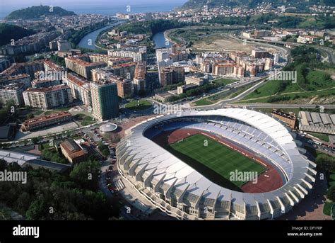 Anoeta stadium. San Sebastian / Donostia. Guipuzcoa. Spain Stock Photo ...