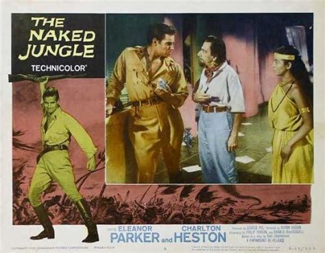 Amazon The Naked Jungle POSTER Movie 1954 Style N 11 X 14 Inches