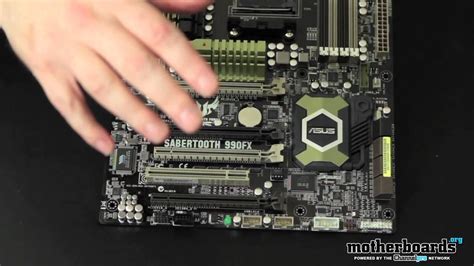 Asus Sabertooth 990fx Am3 Motherboard Review And Benchmarks Youtube