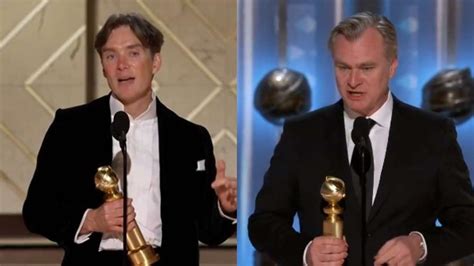 Golden Globes 2024: Cillian Murphy bags Best Actor award, Christopher ...