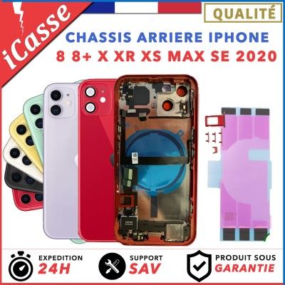 Chassis Remplacement Pour IPhone 8 PLUS X XR XS 11 12 13 14 PRO MAX