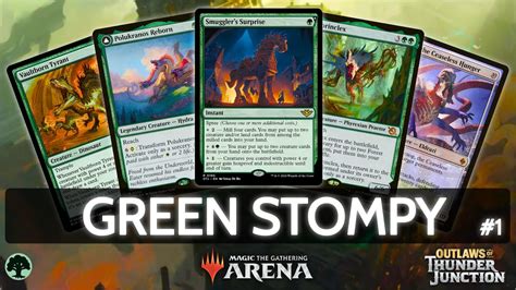 Mono Green Stompy Win Rate Part Mtg Arena Explorer Bo